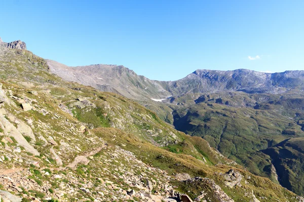 Vista panorámica de la montaña en Hohe Tauern Alps, Austria — Foto de Stock