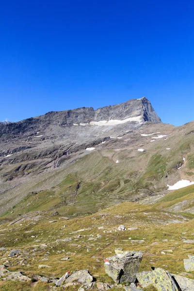 Góry Kristallwand w Hohe Tauern Alpy, Austria — Zdjęcie stockowe