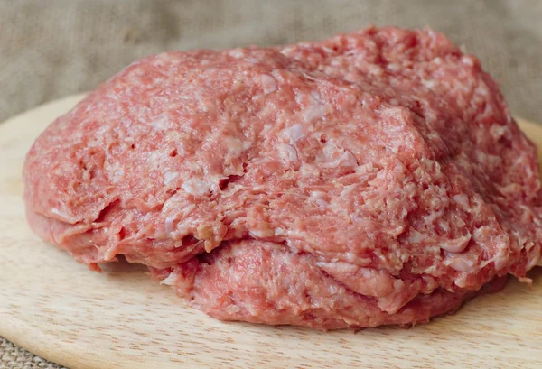 Raw chicken meatloaf — Stock Photo, Image
