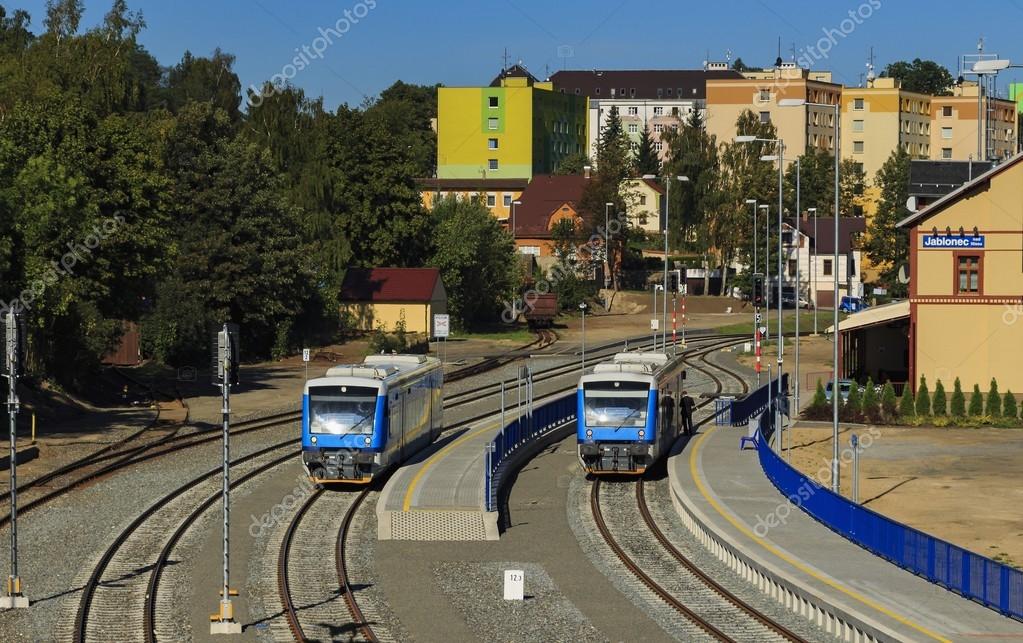 Train Station Jablonec Nad Nisou View From The Bridge Royalty Free Photo Stock Image By C Digiart1 84523234