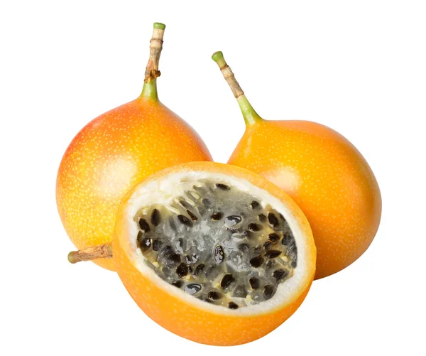 Granadilla. Fruta de la pasión . Fotos de stock libres de derechos