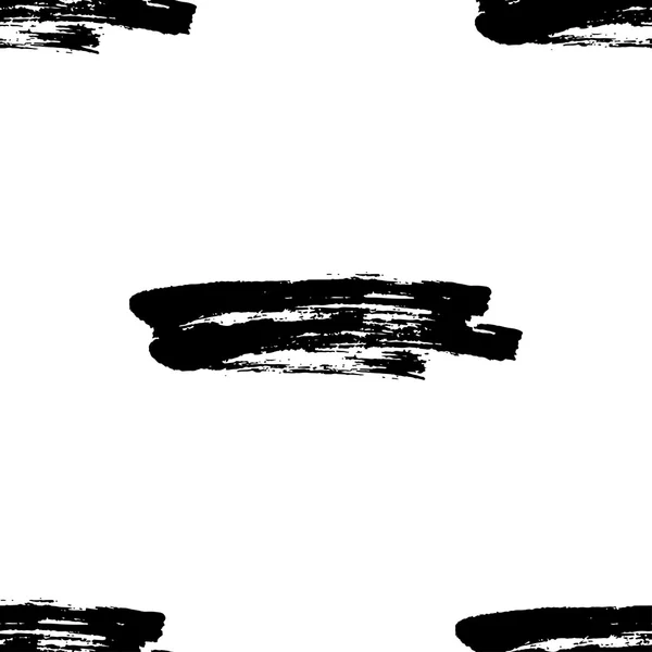 Пензлик чорнило гранжевий безшовний дизайн — стоковий вектор
