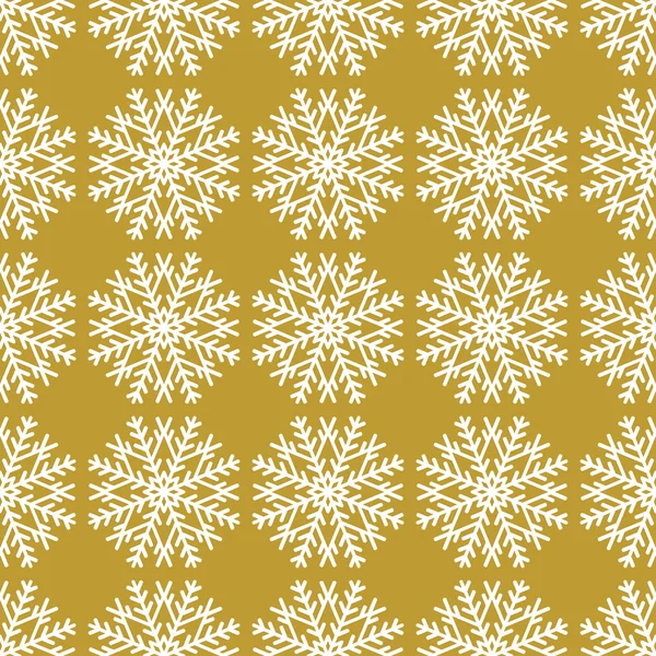 Decoración vintage de oro patrón sin costuras — Vector de stock