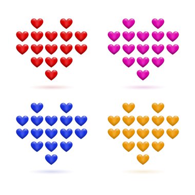 Kalpler Sevgililer günü