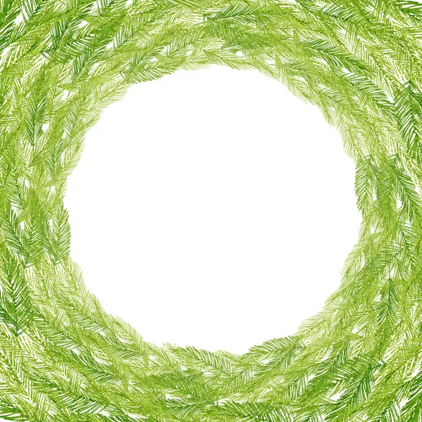 Frischer grüner Rahmen — Stockfoto