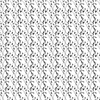 Yapraklı kusursuz desen