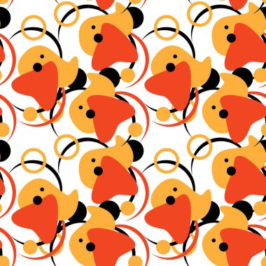 Beyaz arka planda renkli bir sıçrama. Duvar kağıdı, ambalaj kağıdı, karo, banyo fayansı, giysi ya da çarşaf için soyut, pürüzsüz desen. Telefon kılıfı ya da bez parçası. Düz stil stok vektör illüstrasyonu