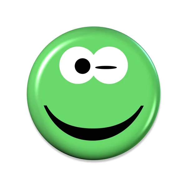 Emoticon Een Goede Bui — Stockfoto