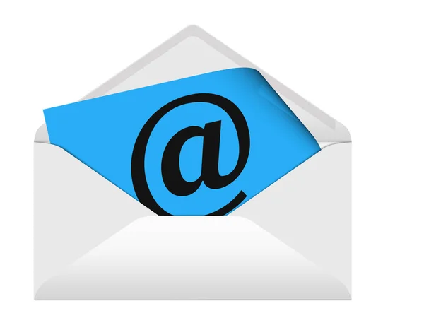 Mail Envelope Symbolic Illustration — Stock Photo, Image