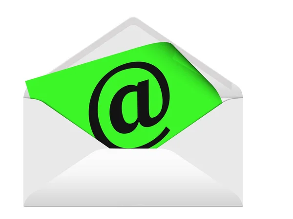 Mail Envelope Symbolic Illustration — Stock Photo, Image