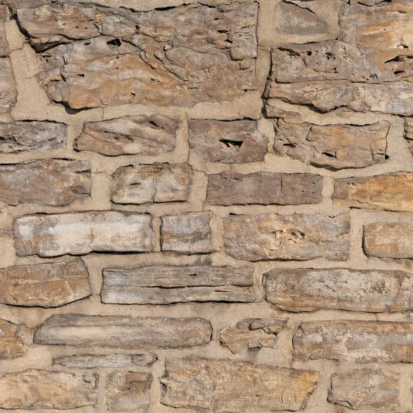 Wall Made Natural Stones — Stock Photo, Image