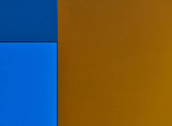 Terrakotta mörkblå och ljusblå slät konsistens kakel — Stockfoto