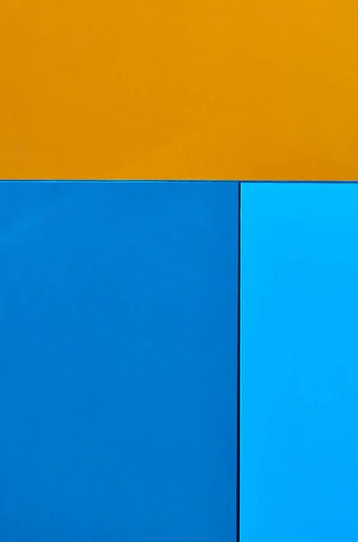 Telhas de textura interior azul escuro e amarelo — Fotografia de Stock