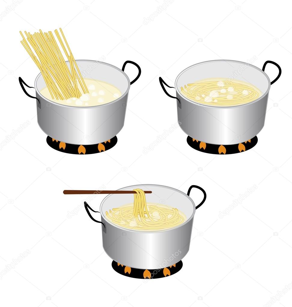 cook spaghetti