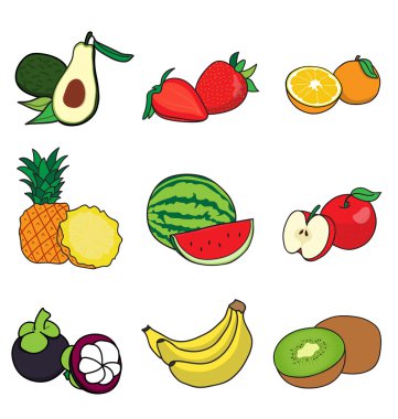 Yarım birçok meyve