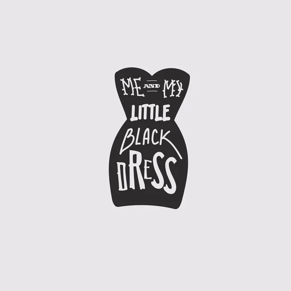 リトル ブラック ドレス ロイヤリティフリーのストックイラスト