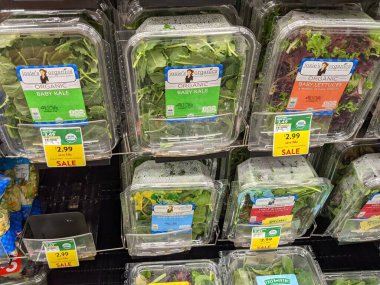 Satın Almak İçin Çeşitli Paketli Organik Salata