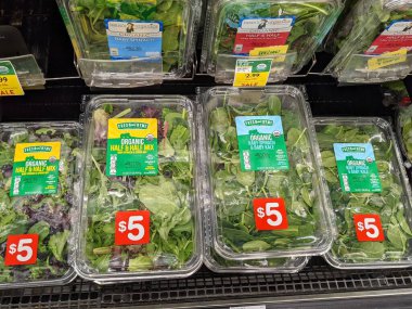 Satın Almak İçin Çeşitli Paketli Organik Salata