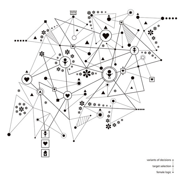 Женская логика, выбор цели
