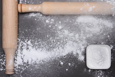 sağlıklı gıda, öğeleri, üstten görünüm