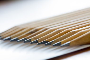 Kurşun kalem makro çekim