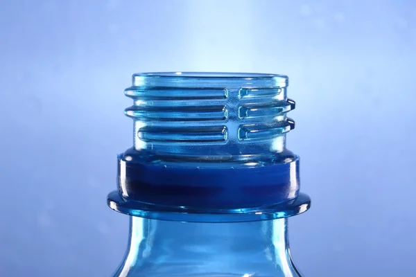 Bottle neck with drops — Stock Photo, Image