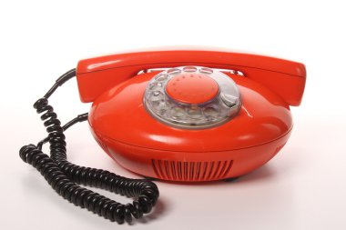 Retro döner telefon