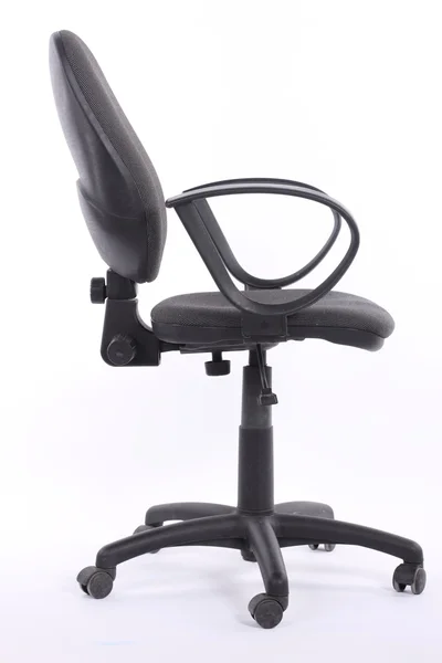 Szary krzesło biurowe — Zdjęcie stockowe