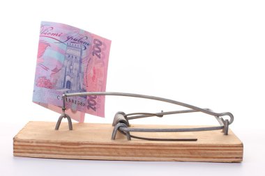 Bir fare kapanı Ukrayna para