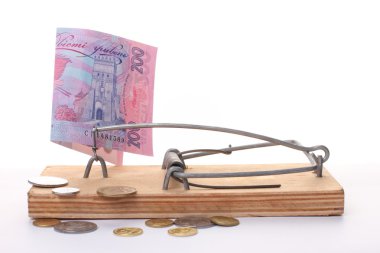 Bir fare kapanı Ukrayna para