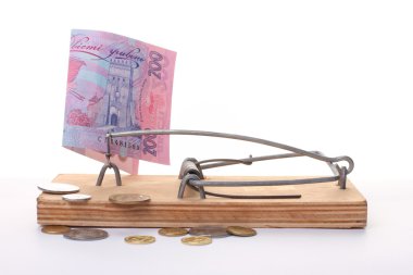 Bir fare kapanı Ukrayna para