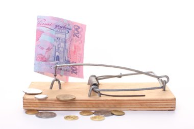 Bir fare kapanı Ukrayna para