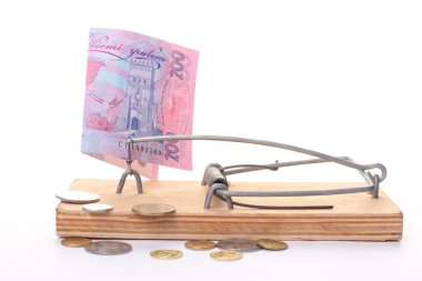 Bir fare kapanı Ukrayna para