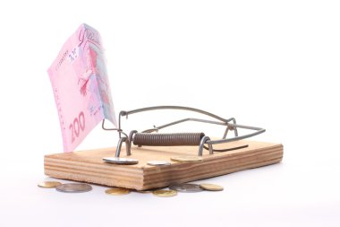 Bir fare kapanı Ukrayna para