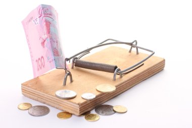 Bir fare kapanı Ukrayna para