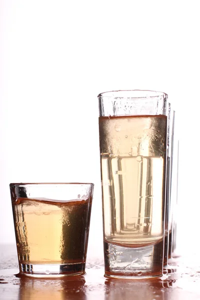 Γυαλιά και αλκοολούχων ποτών — Φωτογραφία Αρχείου