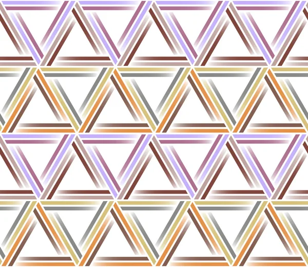 Padrão de triângulo sem costura. Textura geométrica abstrata — Vetor de Stock