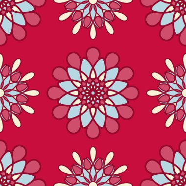 Soyut, pürüzsüz desen. Vektör illüstrasyonu