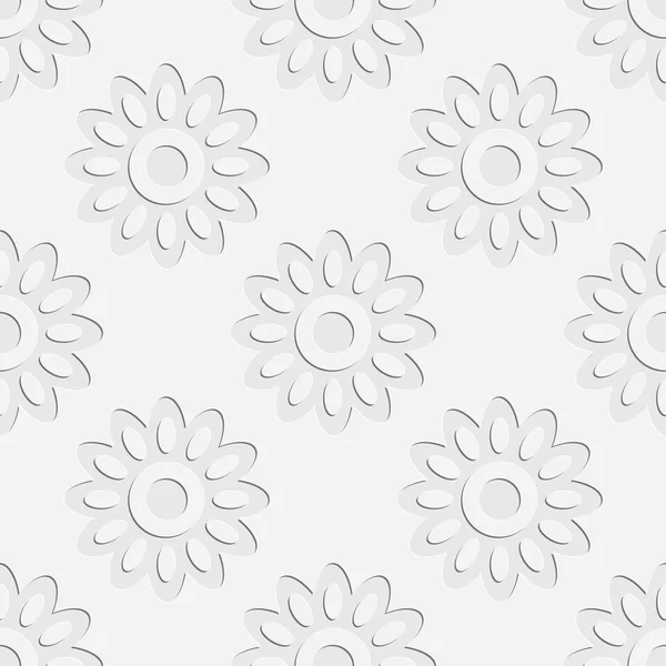 Modèle de fleurs sans couture . — Image vectorielle
