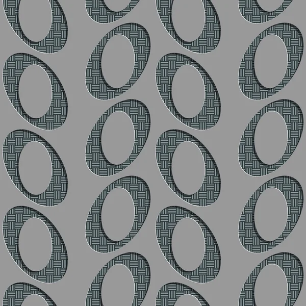 Modèle d'ellipse sans couture . — Image vectorielle