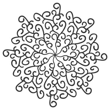 Dekoratif yuvarlak dantel