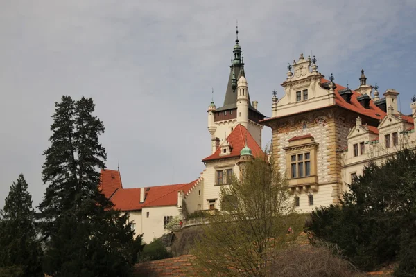 Pruhonice kasteel in de buurt van Praag — Stockfoto