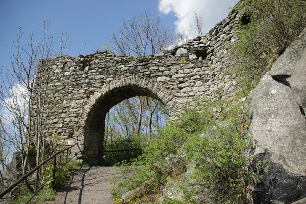 Ruinas del castillo de Andelska Hora —  Fotos de Stock