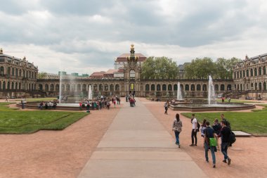 Dreaden, Almanya, 17.05.2016 - Dresdner Zwinger palace