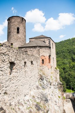 Castle Strekov nehir Labe vadisinde