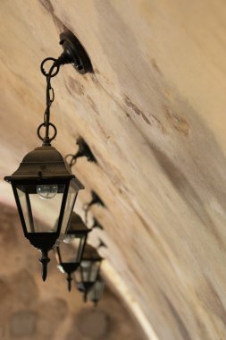 Eski Çek kalede laterns satır