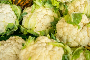 Türkiye 'nin Antalya kentindeki Türk pazarında taze sebze satışı