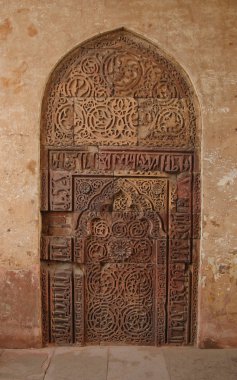 Red Fort taş oyma desen detay 