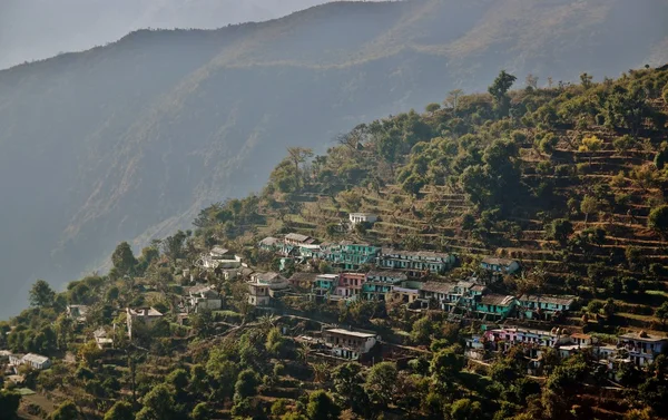 Houses of Devprayag — Stock Photo, Image