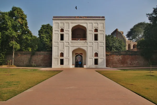 Porta de entrada no Túmulo Humayun — Fotografia de Stock